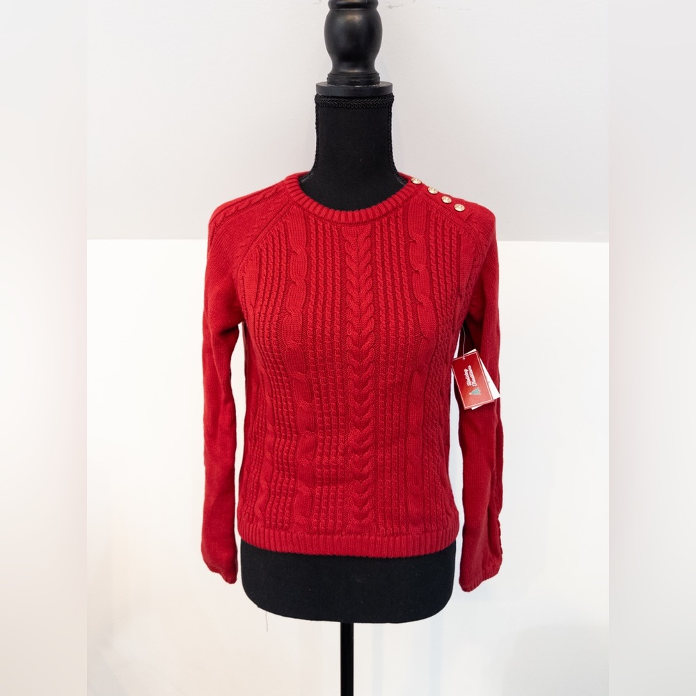 Beautiful sweater.